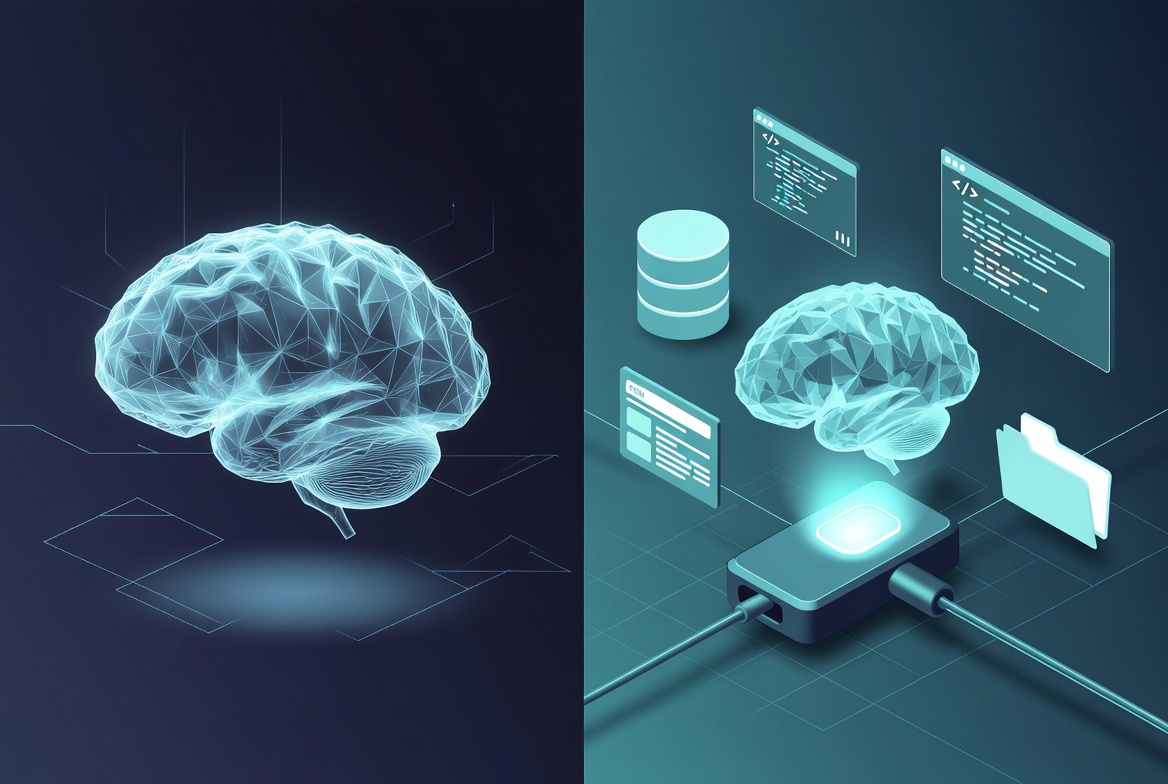 MCP connecting AI models to real tools, data, and business systems
