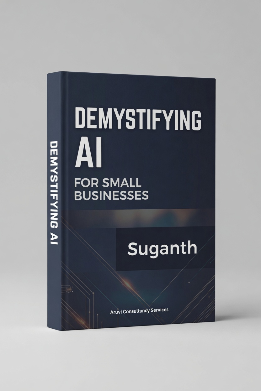 Demystifying AI for Small Business book cover