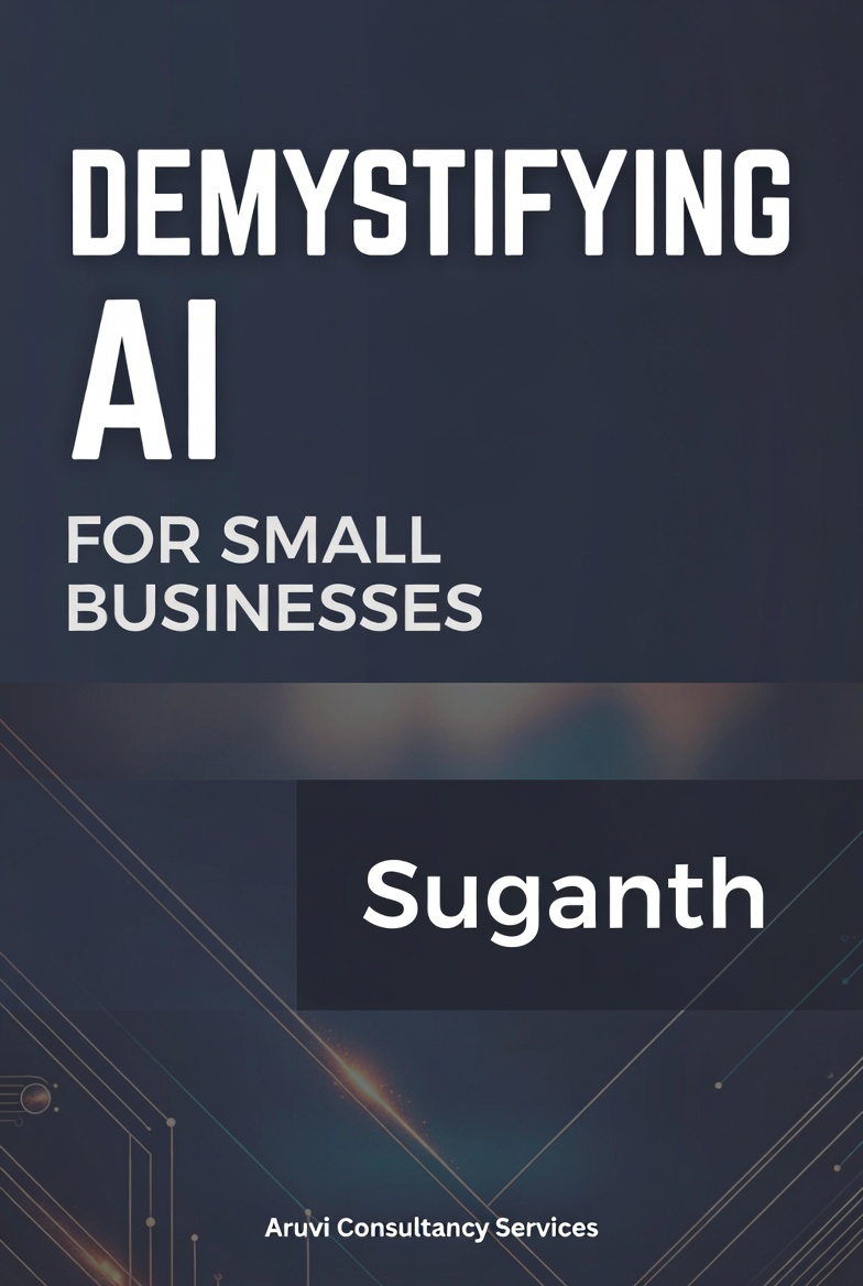 Front cover of Demystifying AI for Small Business by Suganth Srichandramohan