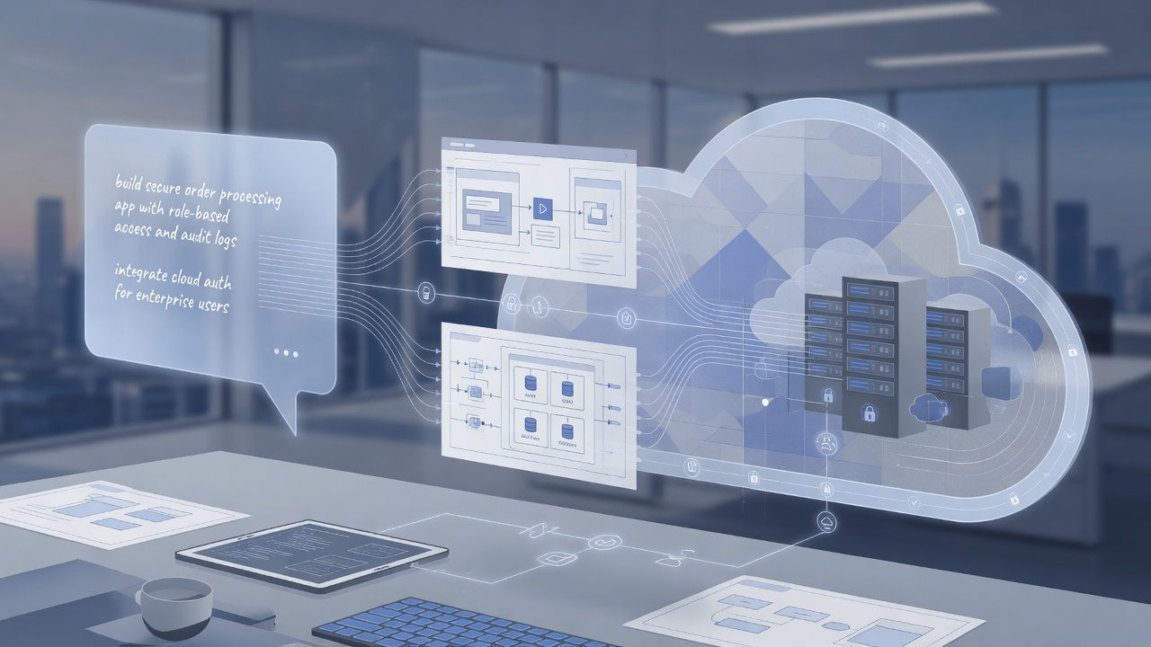 Secure enterprise vibe coding inside a private cloud boundary